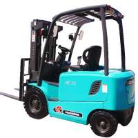 FB25 2.5T with CURTIS Controller battery tyre tire Four Wheel Electric Forklift truck